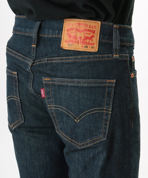 Levi's（リーバイス）の「【Levi’s/リーバイス】511 フレックス スリムストレート ストレッチ　5ポケット デニム/ジーンズ（デニムパンツ・メンズ・ダークインディゴブルー・28inch/29inch/30inch/31inch/32inch/33inch/34inch/36inch）」の7枚目の写真