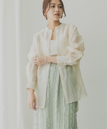 KBF+ | KBF+　シアーリネンシャツ(シャツ/ブラウス)