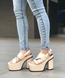 ENVYM | クロスベルトボリュームサンダル(サンダル)