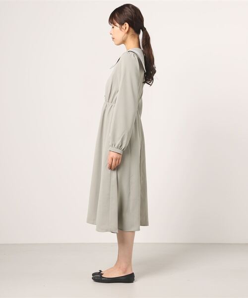 WEGO（ウィゴー）の「WEGO/レースラインセーラーワンピース（ワンピース・レディース・グリーン系その他/ライトベージュ・FREE）」の7枚目の写真