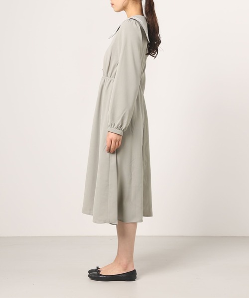 WEGO（ウィゴー）の「WEGO/レースラインセーラーワンピース（ワンピース・レディース・グリーン系その他/ライトベージュ・FREE）」の14枚目の写真