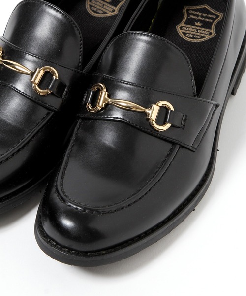 GLOBAL WORK（グローバルワーク）の「LUXTECH ビットローファー/925250（ローファー・メンズ・ブラック・MEDIUM/LARGE）」の6枚目の写真