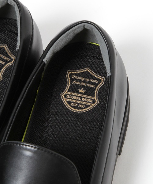 GLOBAL WORK（グローバルワーク）の「LUXTECH ビットローファー/925250（ローファー・メンズ・ブラック・MEDIUM/LARGE）」の9枚目の写真