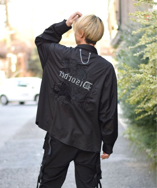 セール Dankeschon ダンケシェーン タイガーチェーンシャツ シャツ ブラウス Danke Schon ダンケシェーン のファッション通販 Zozotown