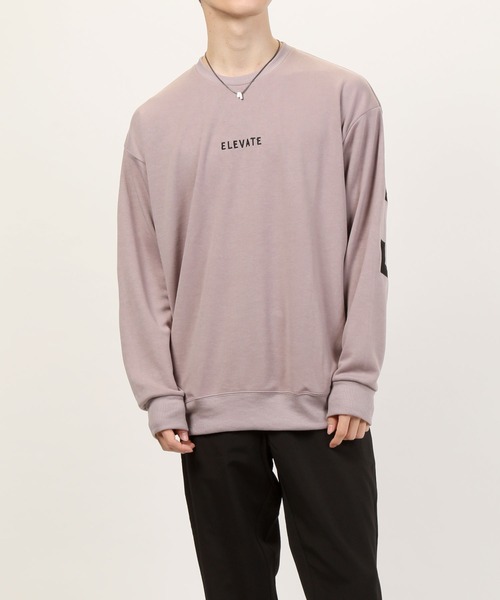 TopIsm（トップイズム）の「【2021 】ワイドシルエット バックロゴ入り スウェット（Tシャツ/カットソー・メンズ・ベージュ/アイボリー/ブラック/グレー系その他・L/LL/M）」の5枚目の写真