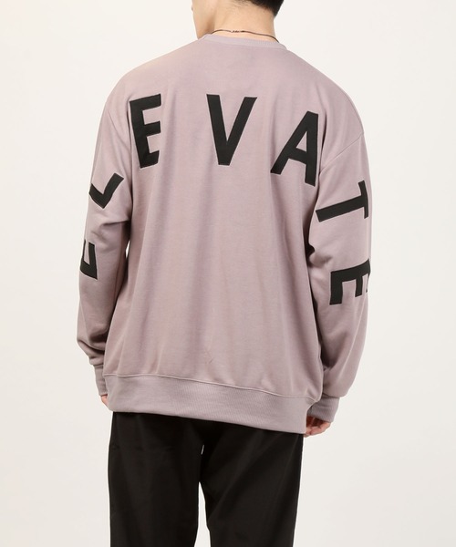 TopIsm（トップイズム）の「【2021 】ワイドシルエット バックロゴ入り スウェット（Tシャツ/カットソー・メンズ・ベージュ/アイボリー/ブラック/グレー系その他・L/LL/M）」の7枚目の写真