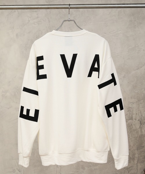 TopIsm（トップイズム）の「【2021 】ワイドシルエット バックロゴ入り スウェット（Tシャツ/カットソー・メンズ・ベージュ/アイボリー/ブラック/グレー系その他・L/LL/M）」の17枚目の写真