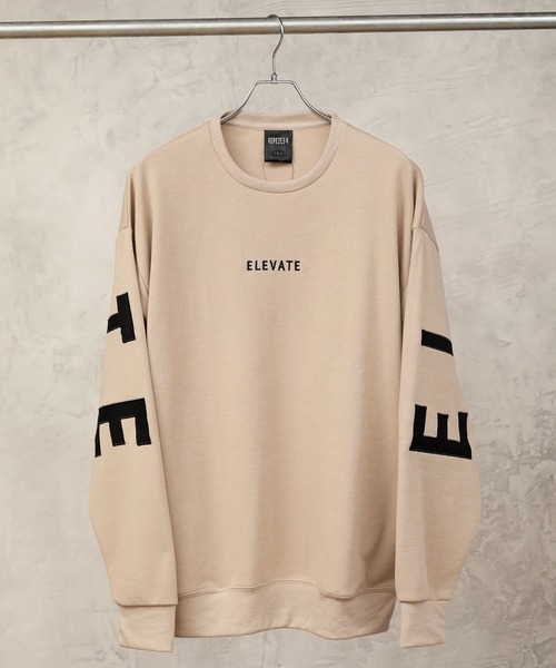 TopIsm（トップイズム）の「【2021 】ワイドシルエット バックロゴ入り スウェット（Tシャツ/カットソー・メンズ・ベージュ/アイボリー/ブラック/グレー系その他・L/LL/M）」の22枚目の写真