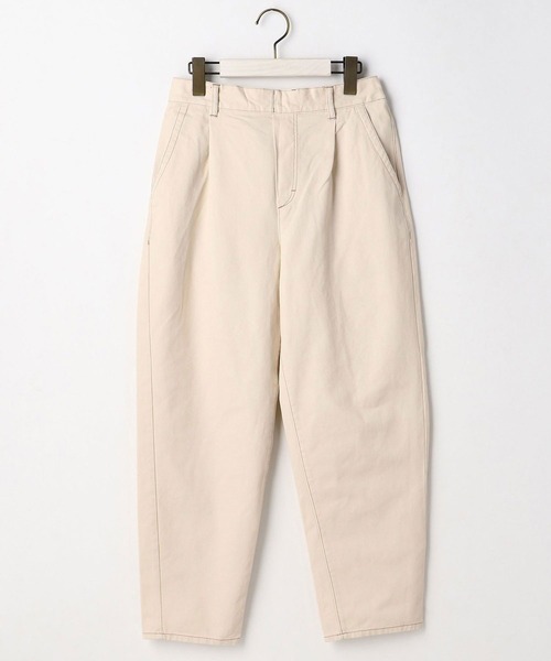 179/WG(イチナナキュウダブルジー)の「テーパードデニムパンツ(デニムパンツ・レディース・オフホワイト/ライトグレー・MEDIUM)」の12枚目の写真