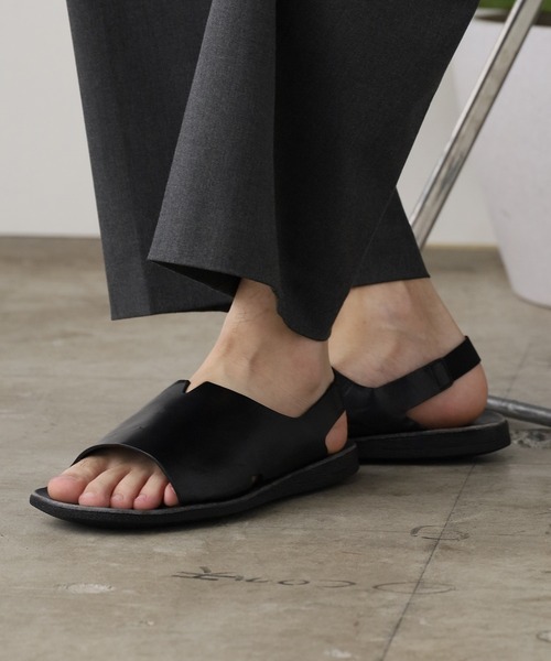 BRADOR（ブラドール）の「BRADOR/ブラドール MENS LEATHER SANDALS 46-777-2S サンダル/レザーサンダル 2026年 夏 夏服（サンダル・メンズ・ブラック/ブラウン/キャメル/ダークブラウン/ダークオリーブ・40/41/42）」の18枚目の写真