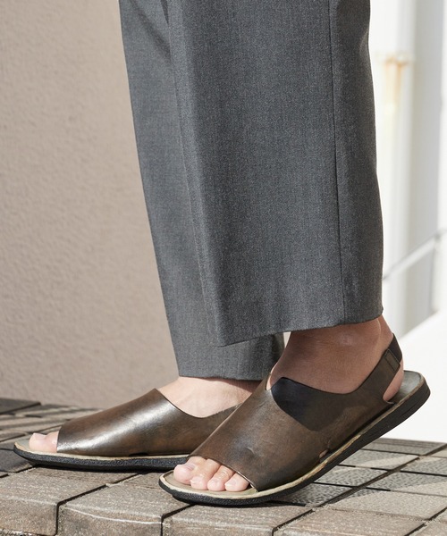 BRADOR（ブラドール）の「BRADOR/ブラドール MENS LEATHER SANDALS 46-777-2S サンダル/レザーサンダル 2026年 夏 夏服（サンダル・メンズ・ブラック/ブラウン/キャメル/ダークブラウン/ダークオリーブ・40/41/42）」の12枚目の写真