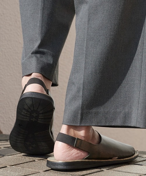 BRADOR（ブラドール）の「BRADOR/ブラドール MENS LEATHER SANDALS 46-777-2S サンダル/レザーサンダル 2026年 夏 夏服（サンダル・メンズ・ブラック/ブラウン/キャメル/ダークブラウン/ダークオリーブ・40/41/42）」の6枚目の写真