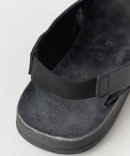 BRADOR（ブラドール）の「BRADOR/ブラドール MENS LEATHER SANDALS 46-777-2S サンダル/レザーサンダル 2026年春夏（サンダル・メンズ・ブラック/ブラウン/キャメル/ダークブラウン・40/41/42）」の13枚目の写真