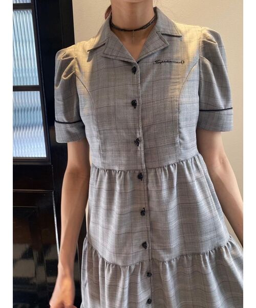 EATME（イートミー）の「ヘムチュールマキシワンピース【ティアード】（ワンピース・レディース・ブラック/ピンク/その他1・SMALL/MEDIUM）」の11枚目の写真