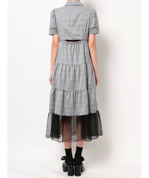 EATME（イートミー）の「ヘムチュールマキシワンピース【ティアード】（ワンピース・レディース・ブラック/ピンク/その他1・SMALL/MEDIUM）」の17枚目の写真