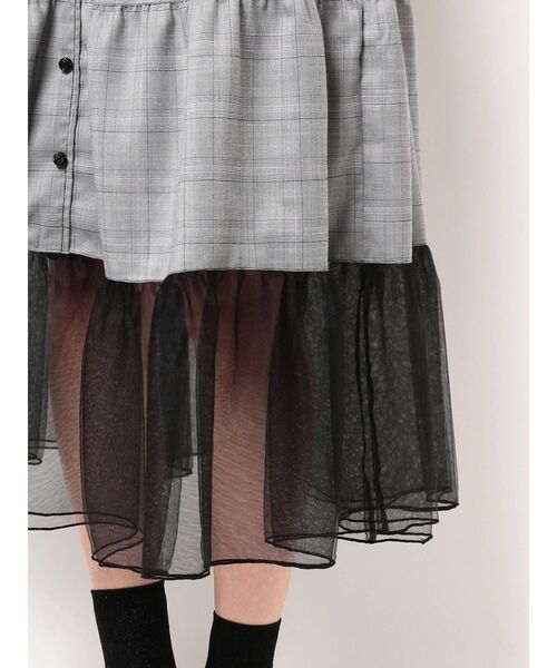 EATME（イートミー）の「ヘムチュールマキシワンピース【ティアード】（ワンピース・レディース・ブラック/ピンク/その他1・SMALL/MEDIUM）」の20枚目の写真