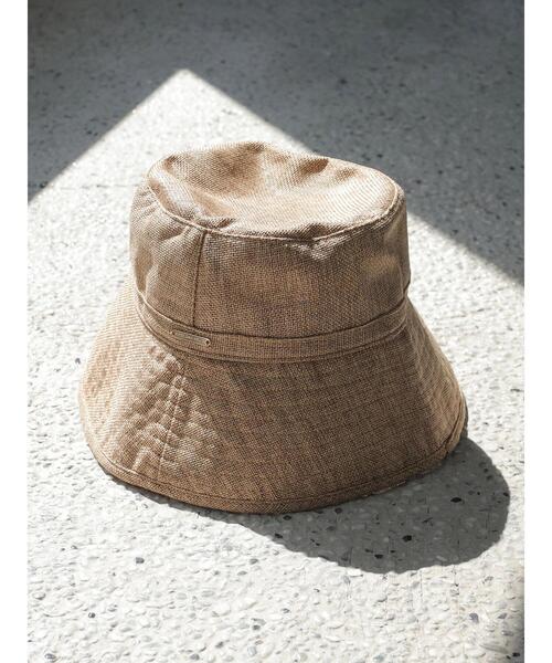 AMERICAN HOLIC（アメリカンホリック）の「シートハット ＊（ハット・レディース・ブラック/ベージュ/ナチュラル・FREE）」の6枚目の写真