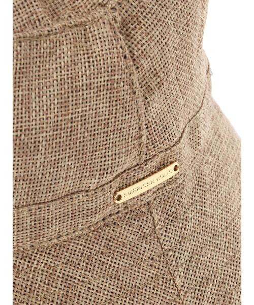 AMERICAN HOLIC（アメリカンホリック）の「シートハット ＊（ハット・レディース・ブラック/ベージュ/ナチュラル・FREE）」の18枚目の写真