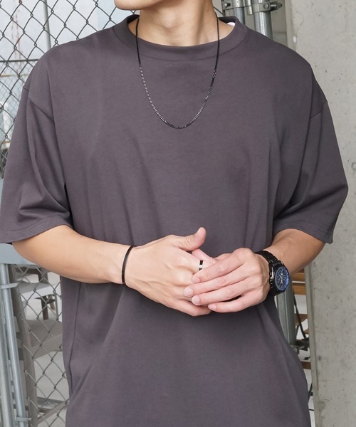 SBG（エスビー）の「SBG 平打ちプレーンバングル（バングル/リストバンド・メンズ・ブラック/シルバー/ゴールド/ピンクゴールド・#4/#6）」の8枚目の写真