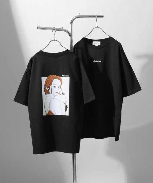 TIMELY WARNING（タイムリーワーニング）の「アソートプリントBIGTシャツ（Tシャツ/カットソー・メンズ・ブラック系7/ミント/ホワイト系3/ブルー系/ピンク系4/ホワイト系6/グリーン系3/ブルー系2/ホワイト系/ブルー系8/グリーン系5/グリーン系7/ブラック系8/ブラック/ブラック系2/ピンク系1/ホワイト系4/ホワイト系5/ホワイト系1/ブルー系6・MEDIUM/LARGE/X-LARGE）」の9枚目の写真