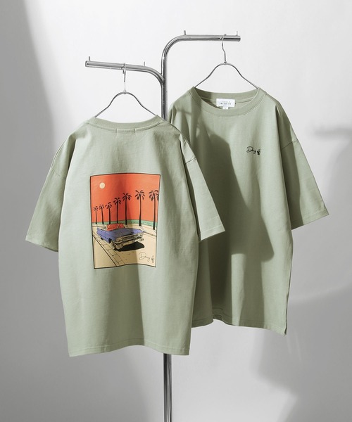 TIMELY WARNING（タイムリーワーニング）の「アソートプリントBIGTシャツ（Tシャツ/カットソー・メンズ・ブラック系7/ミント/ホワイト系3/ブルー系/ピンク系4/ホワイト系6/グリーン系3/ブルー系2/ホワイト系/ブルー系8/グリーン系5/グリーン系7/ブラック系8/ブラック/ブラック系2/ピンク系1/ホワイト系4/ホワイト系5/ホワイト系1/ブルー系6・MEDIUM/LARGE/X-LARGE）」の13枚目の写真