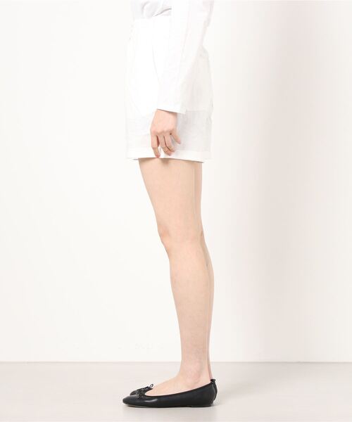 GAP(ギャップ)の「リネン混 ストレート カジュアルショートパンツ(その他パンツ・レディース・ホワイト/ブラウン/グリーン・0/2/00/000/4/6/8)」の15枚目の写真