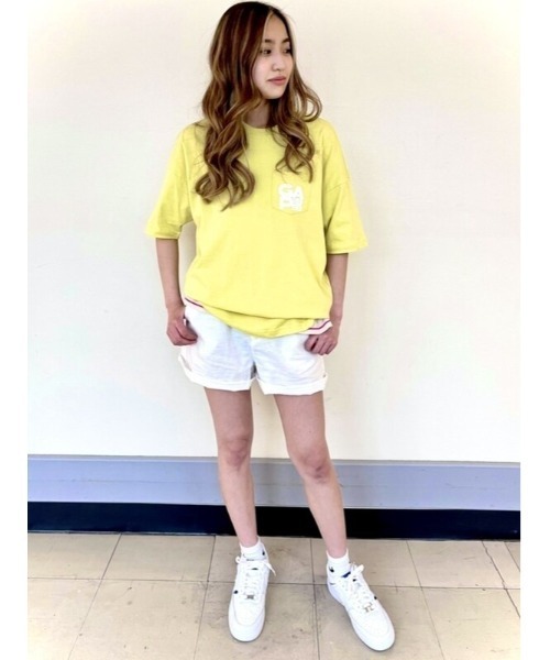 GAP(ギャップ)の「リネン混 ストレート カジュアルショートパンツ(その他パンツ・レディース・ホワイト/ブラウン/グリーン・0/2/00/000/4/6/8)」の20枚目の写真