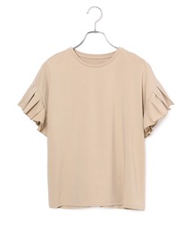 ADAM ET ROPE'（アダムエロペ）の「【アウトレット店舗・WEB限定】ミントレーヨンフレンチフレアTEE（Tシャツ/カットソー・レディース）」