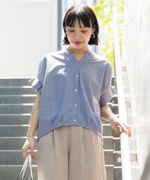 BEAMS HEART | BEAMS HEART / スキッパーネック カットソー(シャツ/ブラウス)