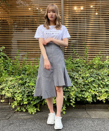 titty＆Co. PETIT | 【titty&Co.PETIT】ギンガムイレヘムスカート(スカート)