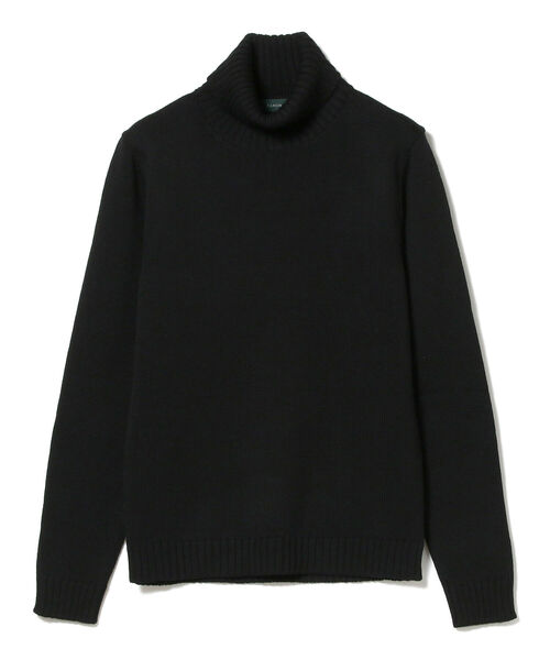 ZANONE（ザノーネ）の「ZANONE / 別注 5ゲージ タートルネックニット（ニット/セーター・メンズ・パープル/ホワイト/ブラック/ブルー系その他3/ダークブラウン・46/48/52/50/44）」の3枚目の写真