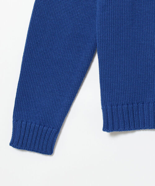 ZANONE（ザノーネ）の「ZANONE / 別注 5ゲージ タートルネックニット（ニット/セーター・メンズ・パープル/ホワイト/ブラック/ブルー系その他3/ダークブラウン・46/48/52/50/44）」の10枚目の写真