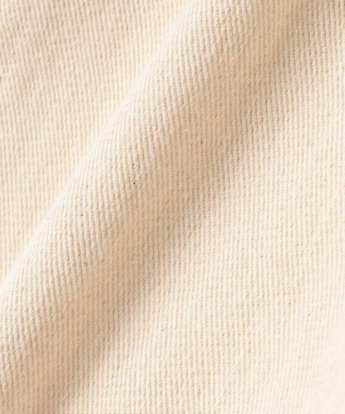 green label relaxing（グリーンレーベルリラクシング）の「コットン ツイル タイト スカート（スカート・レディース・オフホワイト・38/36）」の13枚目の写真