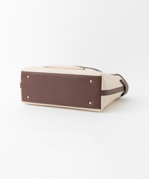 LOWELL things（ロウェル　シングス）の「★【WEB限定】２WAYオープントートミニ（トートバッグ・レディース・ブラック/アイボリー/ブラウン/ライトグレー/オフホワイト/オレンジ系その他/ベージュ系その他/ブラック系その他・フリー）」の19枚目の写真