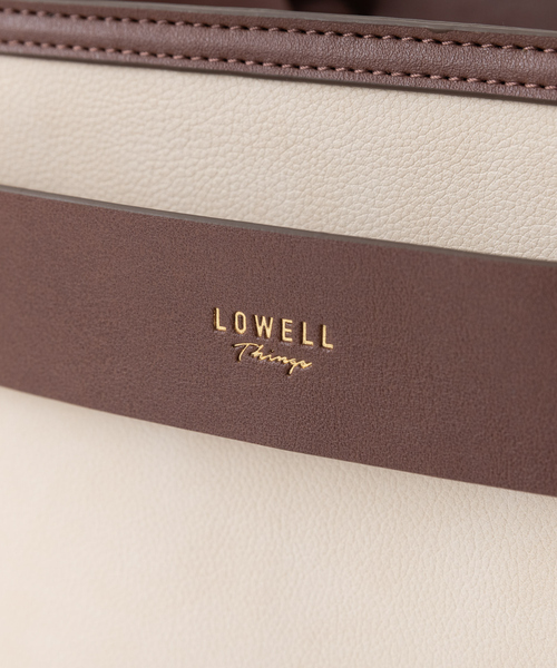 LOWELL things（ロウェル　シングス）の「★【WEB限定】２WAYオープントートミニ（トートバッグ・レディース・ブラック/アイボリー/ブラウン/ライトグレー/オフホワイト/オレンジ系その他/ベージュ系その他/ブラック系その他・フリー）」の11枚目の写真