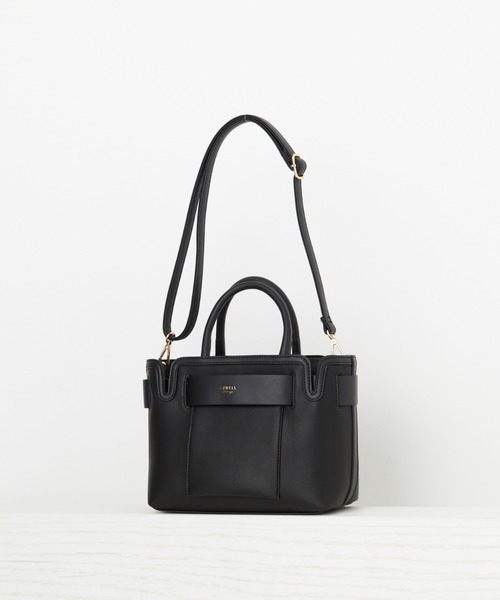 LOWELL things（ロウェル　シングス）の「★【WEB限定】２WAYオープントートミニ（トートバッグ・レディース・ブラック/アイボリー/ブラウン/ライトグレー/オフホワイト/オレンジ系その他/ベージュ系その他/ブラック系その他・フリー）」の5枚目の写真