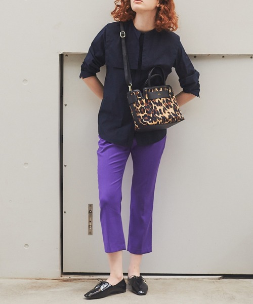 LOWELL things（ロウェル　シングス）の「★【WEB限定】２WAYオープントートミニ（トートバッグ・レディース・ブラック/アイボリー/ブラウン/ライトグレー/オフホワイト/オレンジ系その他/ベージュ系その他/ブラック系その他・フリー）」の7枚目の写真