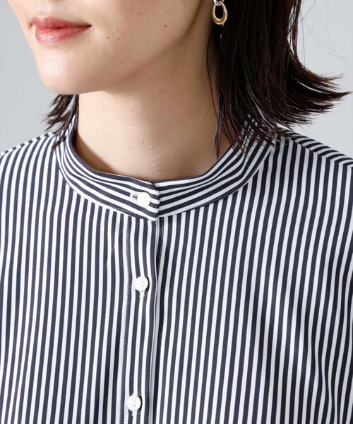 CAST:（キャストコロン）の「ストライプロングワンピース（ワンピース・レディース・ネイビー・S/M）」の8枚目の写真