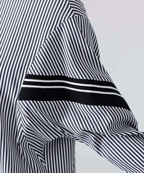CAST:（キャストコロン）の「ストライプロングワンピース（ワンピース・レディース・ネイビー・S/M）」の3枚目の写真