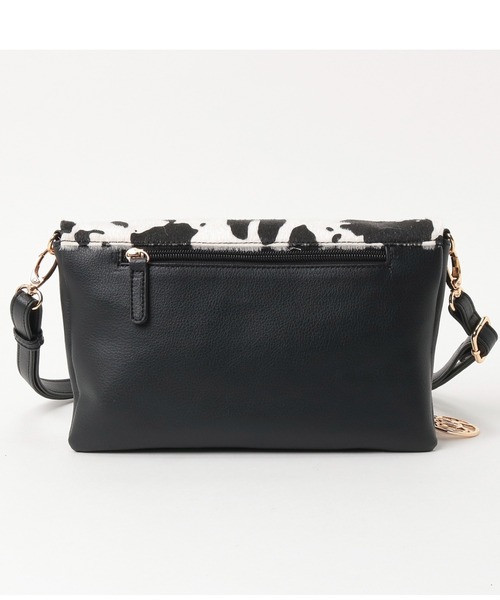 Pi（ピーアイ）の「クラッチにもなるレザー調合皮フラップショルダー　新柄登場（ショルダーバッグ・レディース・ホワイト/ブラウン系その他/ブルー/アイボリー・フリー）」の6枚目の写真