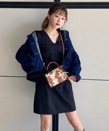 FREE'S MART | ◆袖シャーリングミニワンピース(ワンピース)