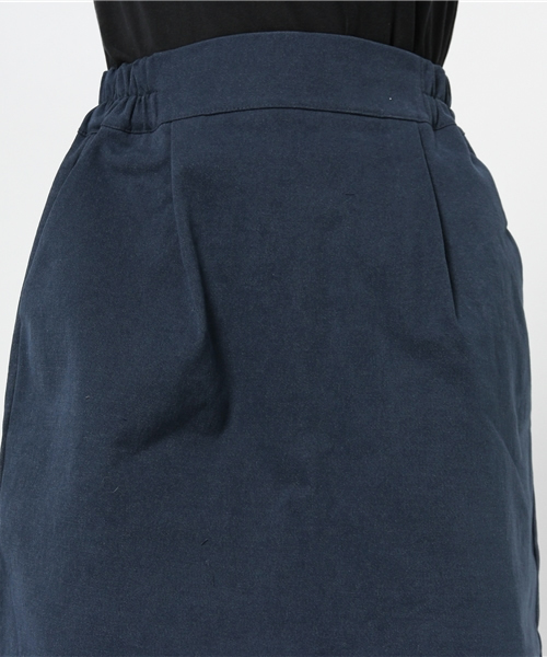 Kastane（カスタネ）の「【Kastane】台形タックミニスカート（スカート・レディース・グレー/ホワイト/ボルドー/ダークブルー・FREE）」の8枚目の写真