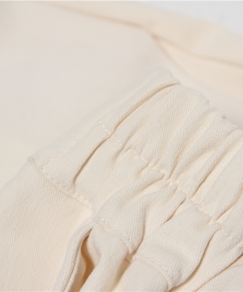 Kastane（カスタネ）の「【Kastane】台形タックミニスカート（スカート・レディース・グレー/ホワイト/ボルドー/ダークブルー・FREE）」の7枚目の写真