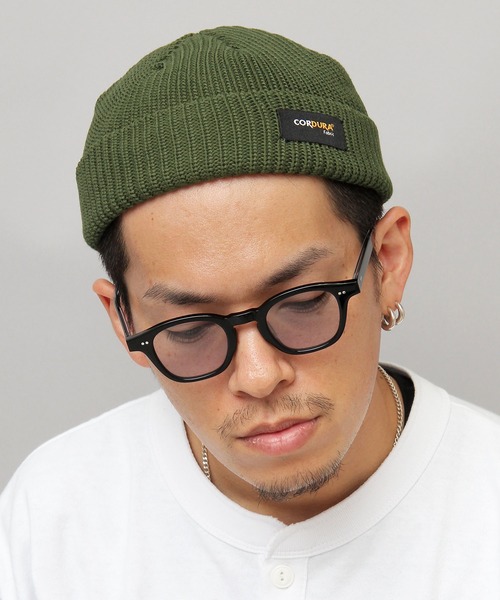A.M.S.(エーエムエス)の「CORDURA コットンニット ショートワッチ / ニット帽 / ワッチ / コーデュラ(ニットキャップ/ビーニー・メンズ・ブラック/ベージュ/ネイビー/グレー/カーキ・FREE)」の4枚目の写真
