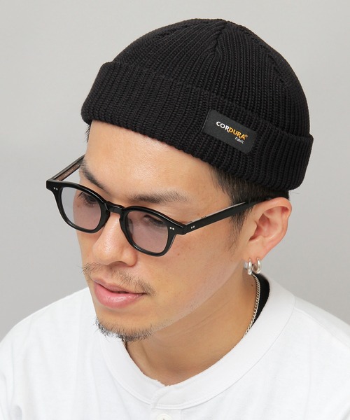 A.M.S.(エーエムエス)の「CORDURA コットンニット ショートワッチ / ニット帽 / ワッチ / コーデュラ(ニットキャップ/ビーニー・メンズ・ブラック/ベージュ/ネイビー/グレー/カーキ・FREE)」の2枚目の写真