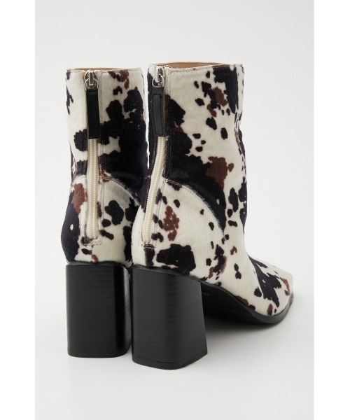 SLY（スライ）の「CENTER SEAM SHORT BOOTS ショート ブーツ（ブーツ・レディース・マルチ/アイボリー/ブラック・MEDIUM/LARGE/SMALL）」の9枚目の写真