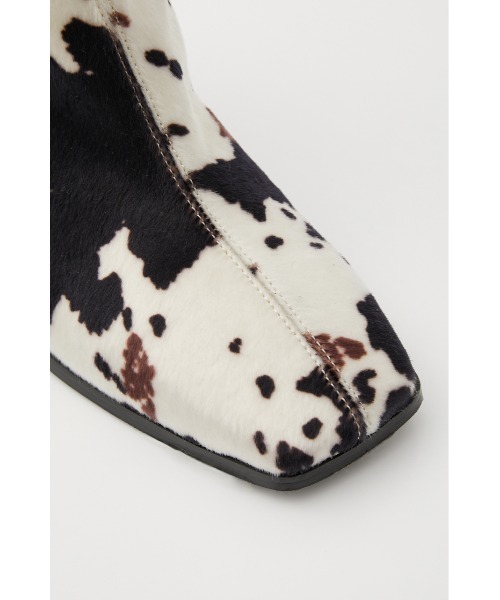 SLY（スライ）の「CENTER SEAM SHORT BOOTS ショート ブーツ（ブーツ・レディース・マルチ/アイボリー/ブラック・MEDIUM/LARGE/SMALL）」の12枚目の写真