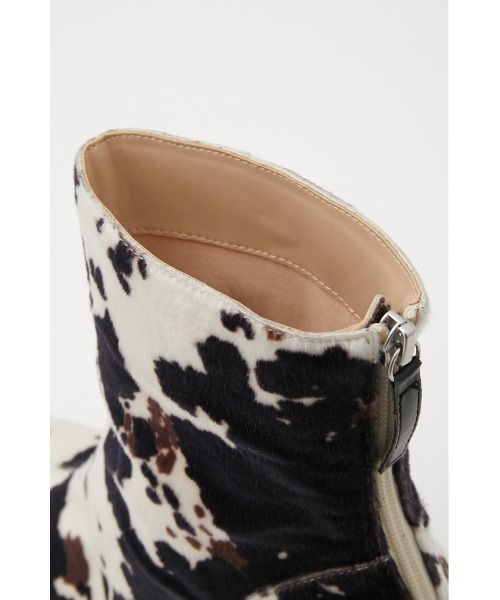 SLY（スライ）の「CENTER SEAM SHORT BOOTS ショート ブーツ（ブーツ・レディース・マルチ/アイボリー/ブラック・MEDIUM/LARGE/SMALL）」の15枚目の写真