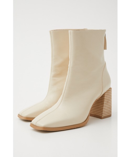 SLY（スライ）の「CENTER SEAM SHORT BOOTS ショート ブーツ（ブーツ・レディース・マルチ/アイボリー/ブラック・MEDIUM/LARGE/SMALL）」の17枚目の写真