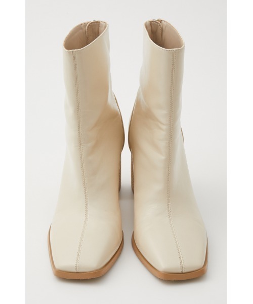 SLY（スライ）の「CENTER SEAM SHORT BOOTS ショート ブーツ（ブーツ・レディース・マルチ/アイボリー/ブラック・MEDIUM/LARGE/SMALL）」の4枚目の写真